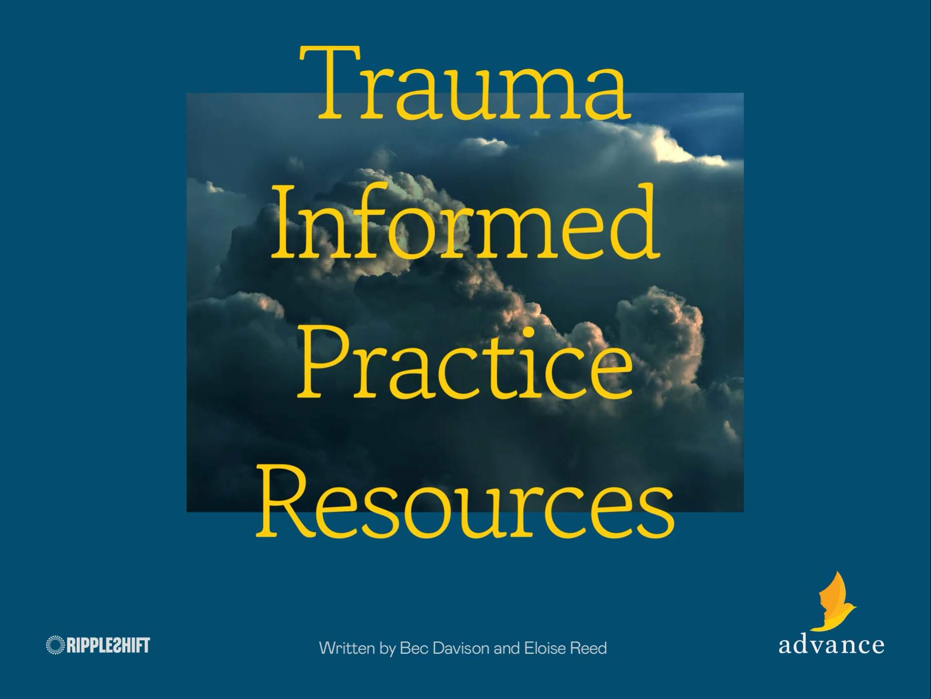 Trauma Informed Training — Advance